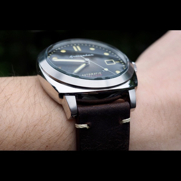 SPINNAKER HULL AUTOMATIC WATCH 42M CASE BROWN DIAL - Picture 6 of 12